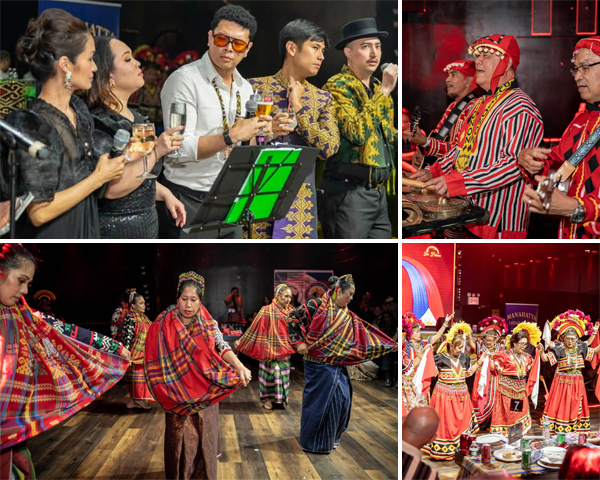 Habana, Yohji Daquio, Morris Montilla, Tenefrancia, Chan, the band members of SAUT Community Dance Ensemble of Bukidnon, Tribu Mindanao dancers, the dance troupe of SAUT
