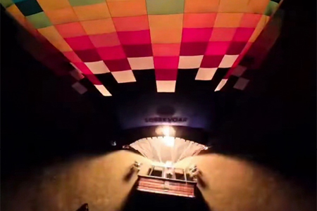 BR-MEA3 hot-air balloon used in the 2025 Santa Catarina crash, photographed in 2024