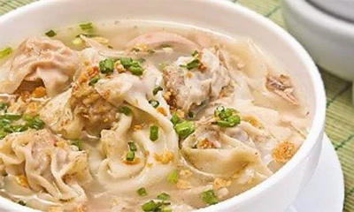 Photo of KBL soup made from pigeon peas, pork, and jackfruit